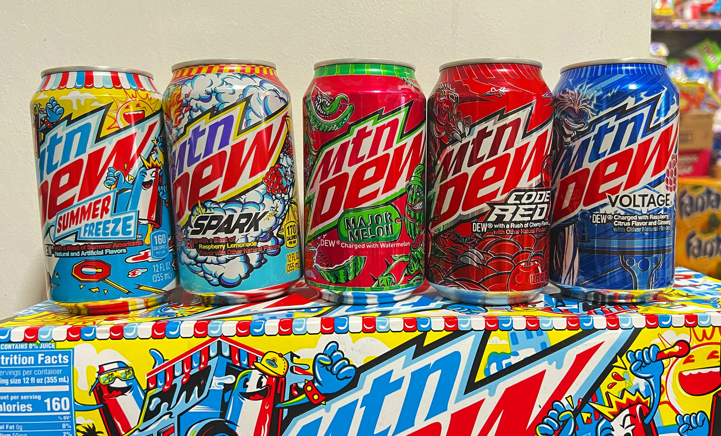 Mountain Dew mix drink bundle