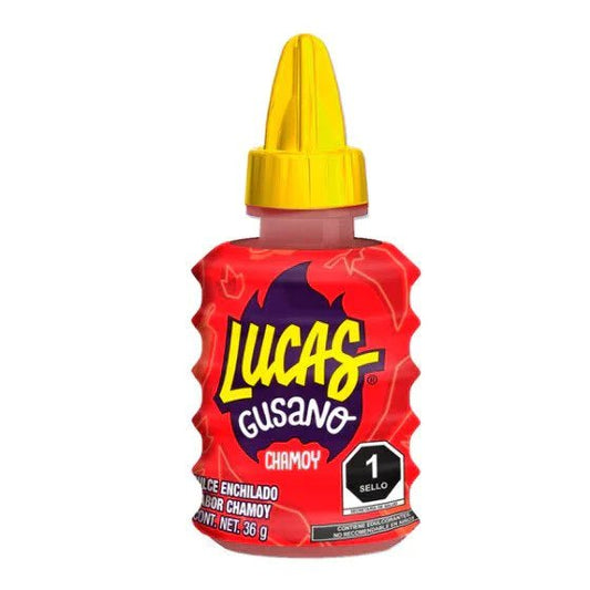 Lucas gusano chamoy hot liquid 36g