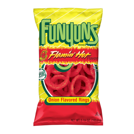 Funyuns Onion rings flaming hot 163g (American)