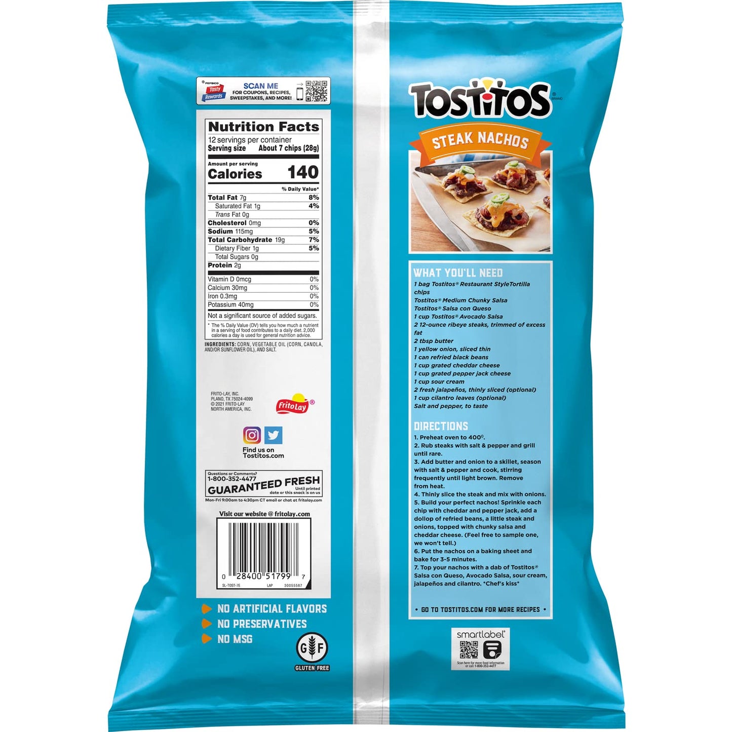 Tostitos Original Restaurant style Tortilla Chips big bag 311g USA (rare)