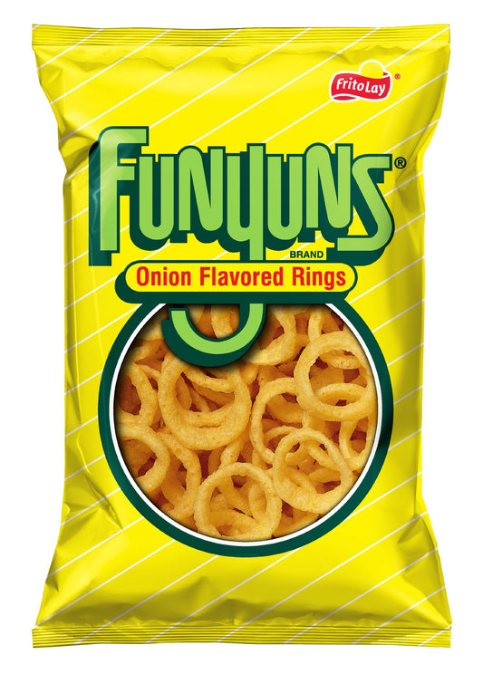Funyuns Frito lay onion flavored rings 163g (American)