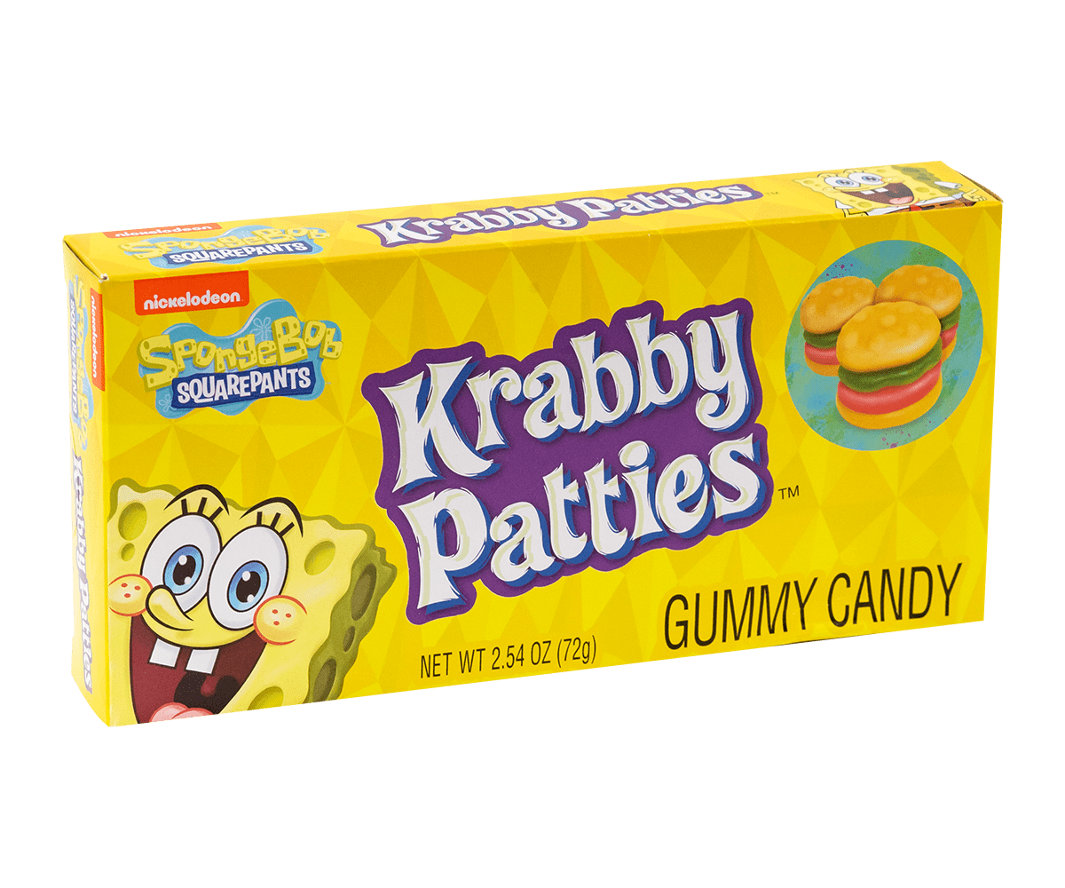SpongeBob SquarePants Krabby Pattie’s gummy candy (72g)