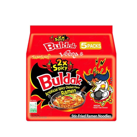 Samyang buldak hot chicken ramen spicy 5 packs