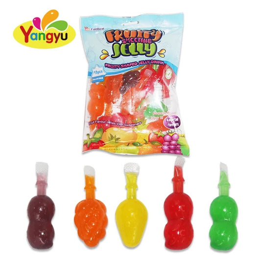 Fruity smoothie jelly shape delicious juicy fruity drink 300g