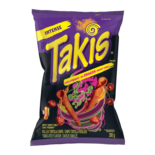 Takis intense dragon sweet chilli 280 limited addition