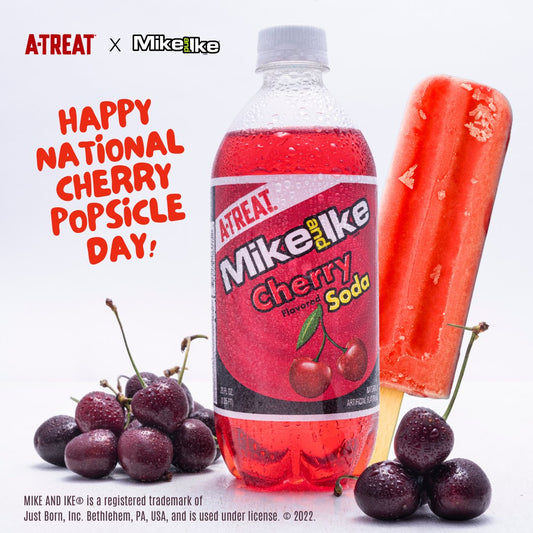 Mike n Ike cherry soda 591ml