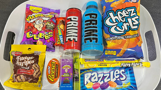Prime mixed bundle 1 blue raspberry and 1 tropical punch (bargain price)