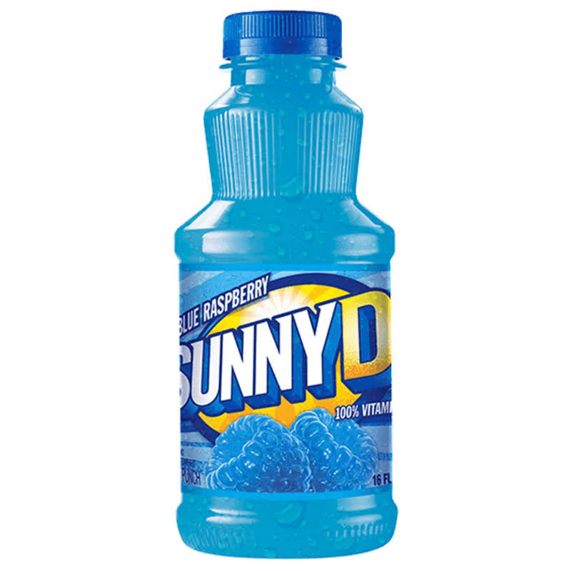 Sunny D blue raspberry 473ml