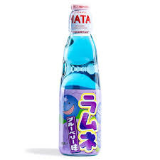 HATA Ramune blueberry soda 200ml