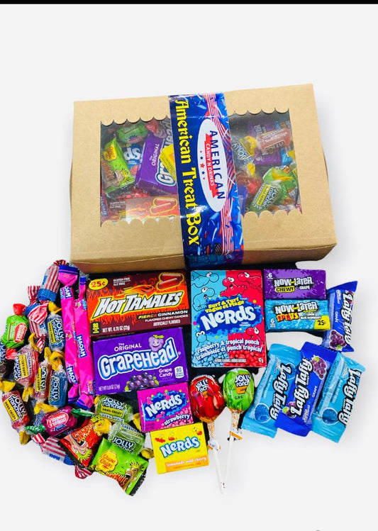 American treat box 450g birthday gift him/her, anniversary, gift set