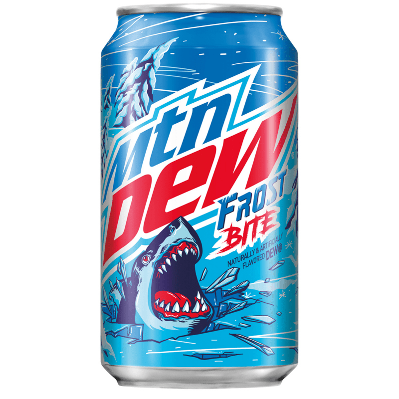 Mountain Dew frost bite 355ml (very rare)