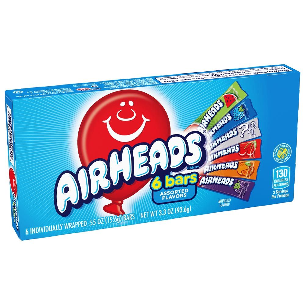 Airheads 6 bars theatre box 94g