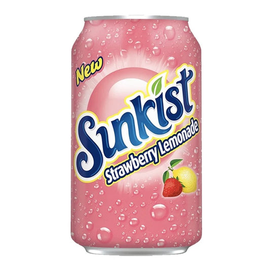 Sunkist strawberry lemonade 355ml