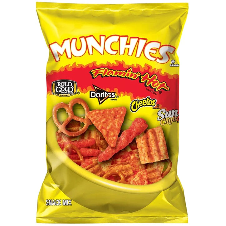 Munchies snack mix flamin hot 262g