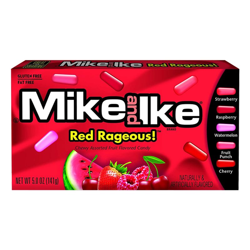 Mike and Ike red rageous 141g