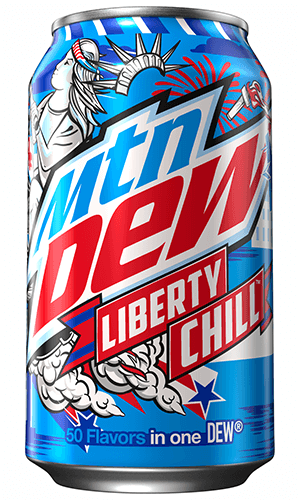 Mountain Dew liberty 50 flavours in one!