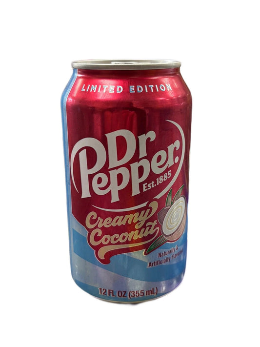 Dr Pepper creamy coconut limited addition 335ml