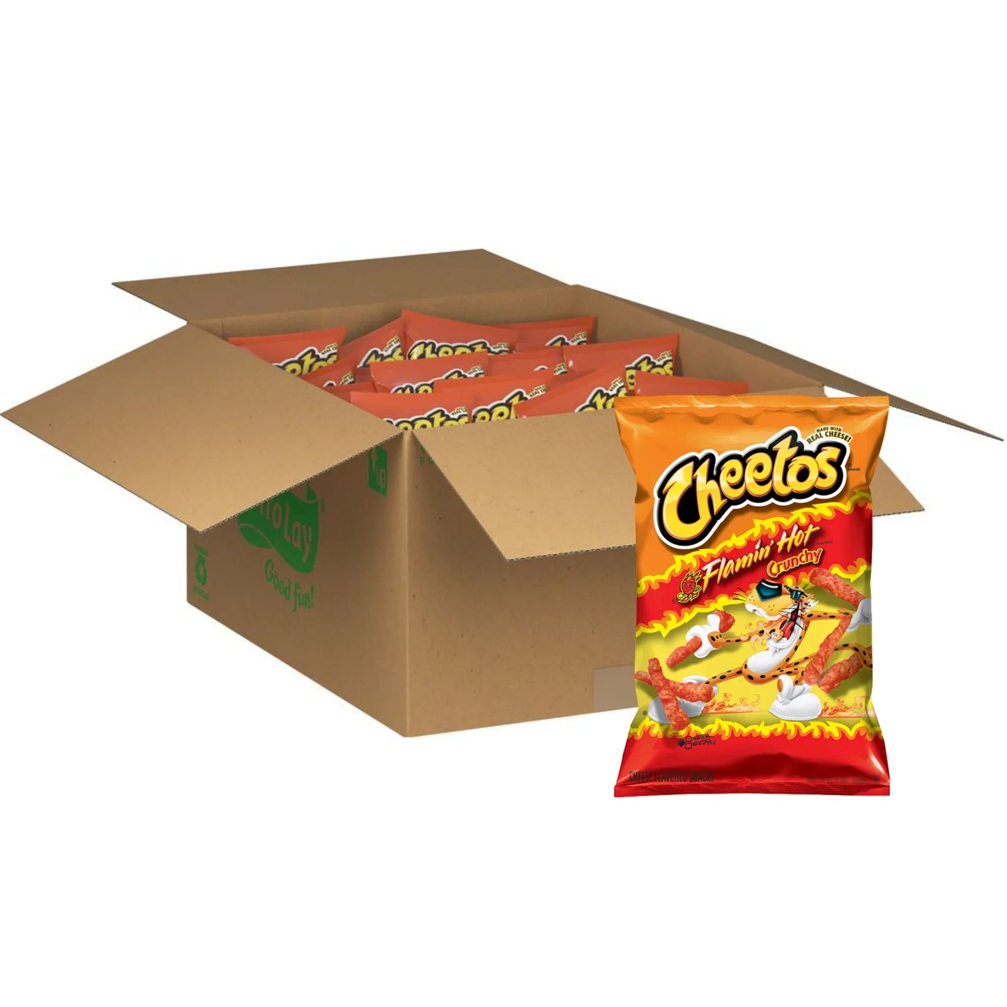 10 x CHEETOS Flamin Hot Crunchy 226g