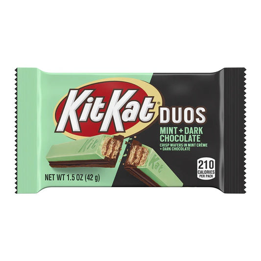 KitKat duos mint dark chocolate