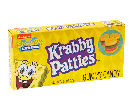 SpongeBob SquarePants Krabby Pattie’s gummy candy (72g)