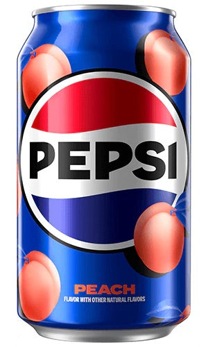 Pepsi peach limited addition 355ml