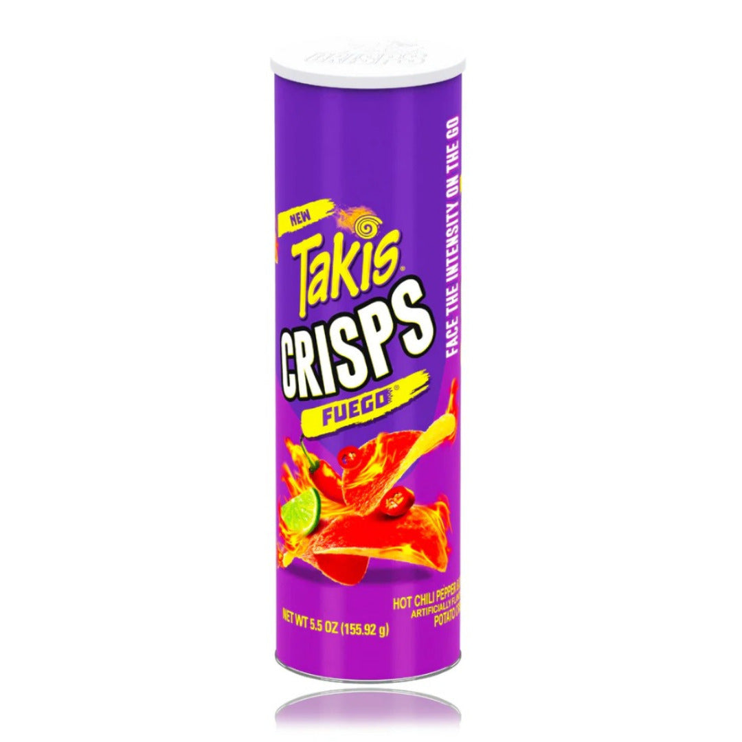 Takis feugo canisters crips 155g