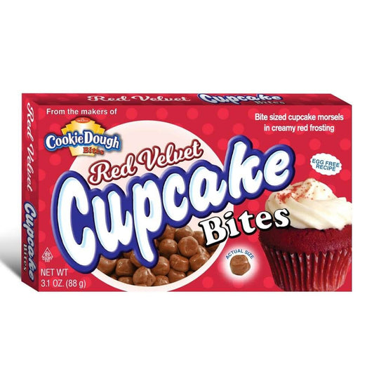Cookie Dough Red velvet cupcake