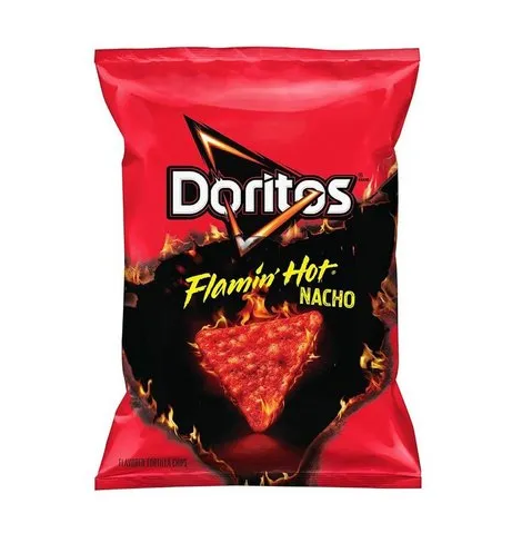 Doritos flamin hot nacho 92g