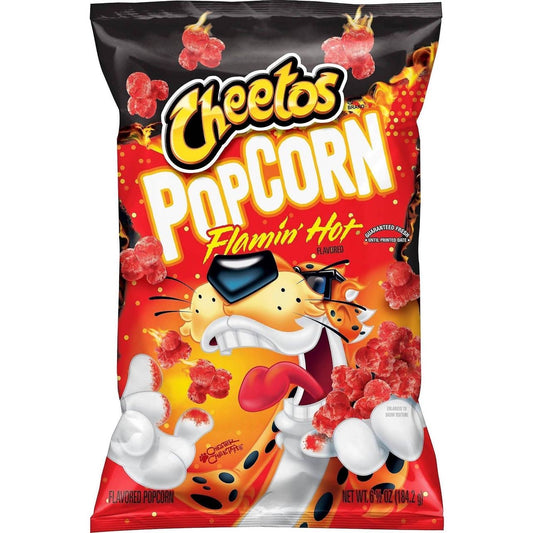 Cheetos flaming hot popcorn 184g rare! On sale