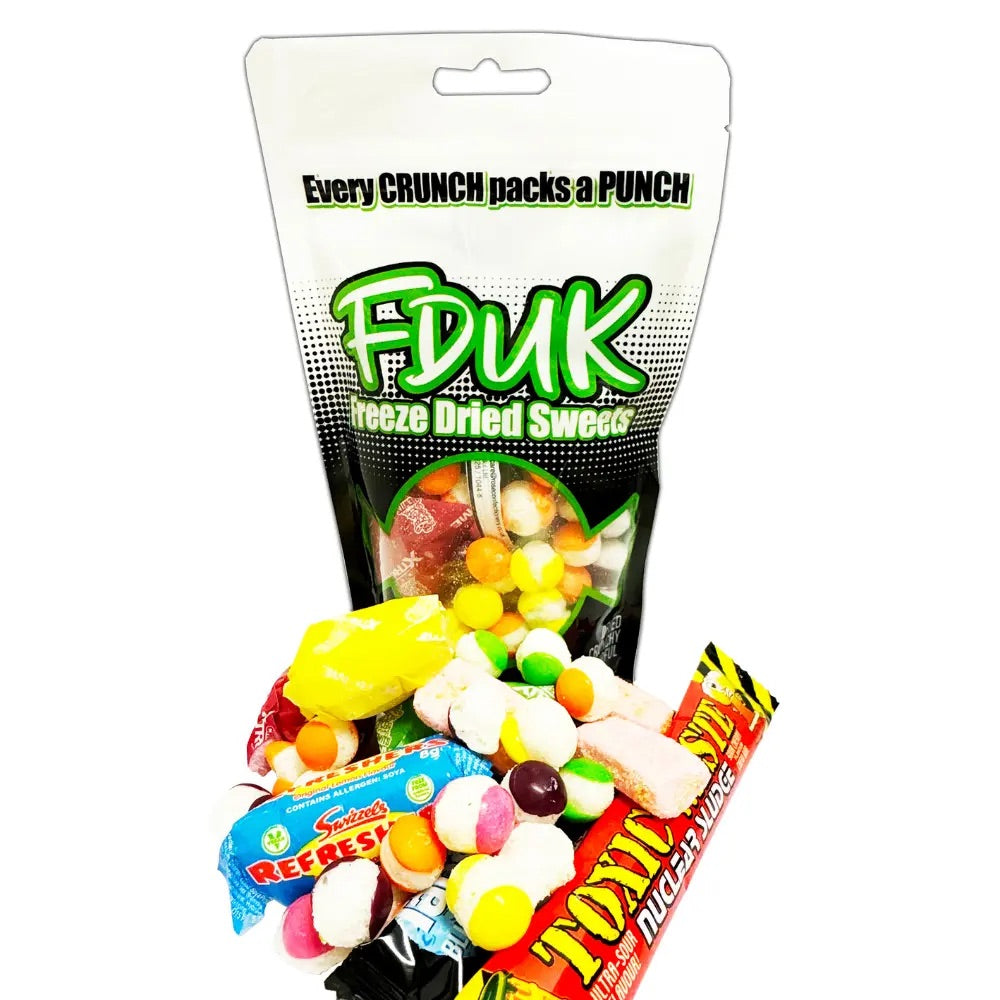 FDUK Sour Bag Freeze Dried Sweet Pouch - 100g