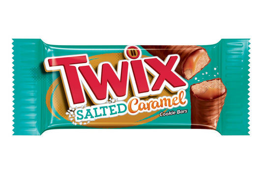 Twix salted caramel cookie bar (American)