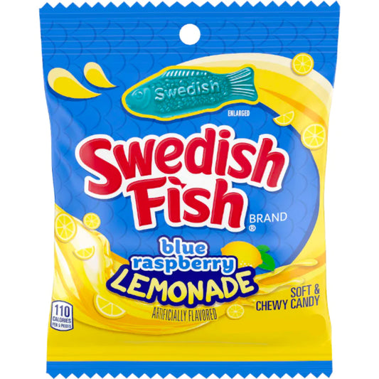 Swedish fish blue raspberry lemonade (226g) (rare)