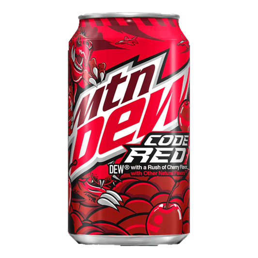 Mountain Dew code red 355ml