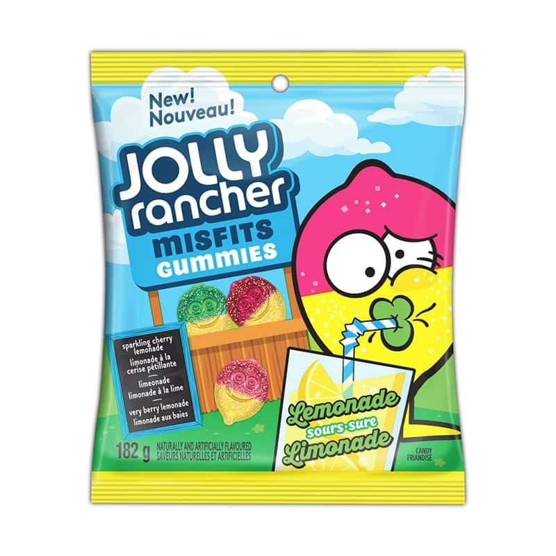 New Jolly rancher misfits gummies 182g (Canada)