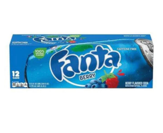 Fanta berry (12 cans)