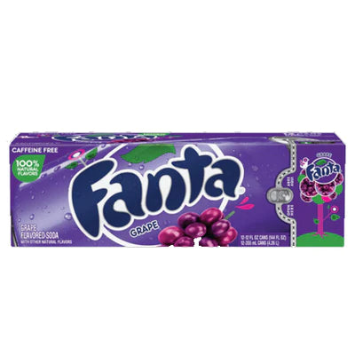 Fanta grape (12 cans)