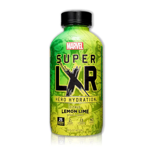 AriZona x MARVEL Super LXR Hydration Drink – Citrus Lemon Lime 473ml