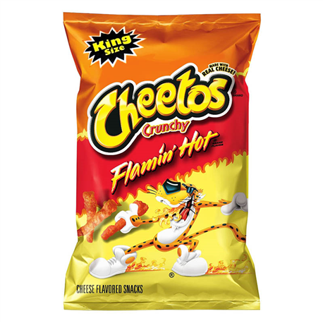Cheetos Flaming Hot King Size 99.2g