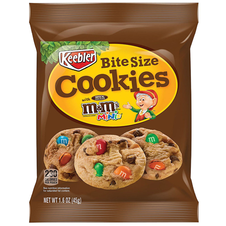 Keebler cookies M&Ms minis 45g on sale!
