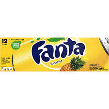 Fanta pineapple (12 cans)