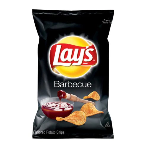 Lays barbecue potato chips 184g (American)