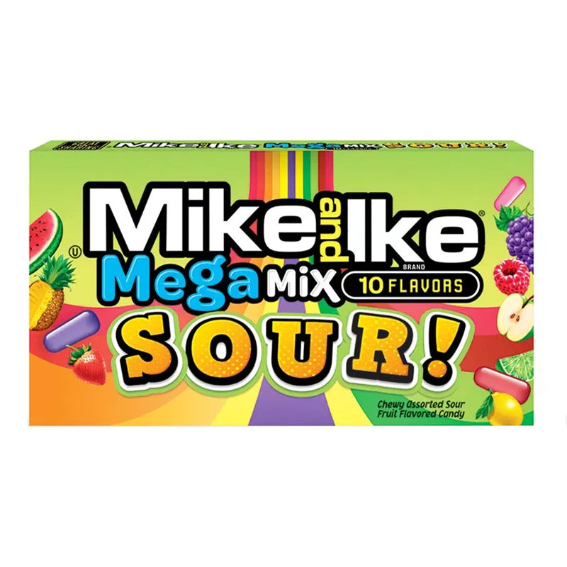 Mike n Ike sour mega mix sours